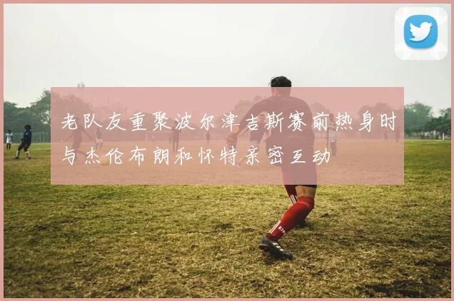 老队友重聚波尔津吉斯赛前热身时与杰伦布朗和怀特亲密互动